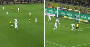 Jadon Sancho Scores Brilliant Opening Goal For Borussia Dortmund Against Borussia Mönchengladbach