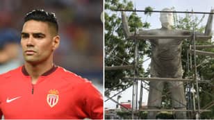 Radamel Falcao's Statue Literally Looks Nothing Like Him