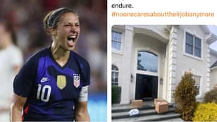 Carli Lloyd Slammed By Fans For Publicly Criticising A Delivery Driver