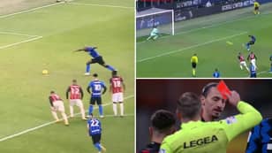 Romelu Lukaku Whacks In Penalty With Pure Rage After Zlatan Ibrahimovic Spat