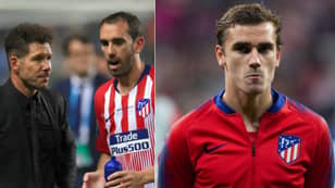 What Diego Simeone And Diego Godin Did When Griezmann Was Booed By Atleti Fans 