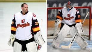 Petr Cech Makes His Debut For Ice Hockey Side Guildford Phoenix