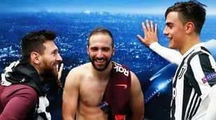 What Gonzalo Higuain Said To Lionel Messi After He Started On The Bench