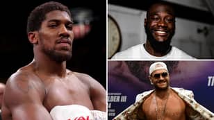 Anthony Joshua Is 'Best Heavyweight Athlete Of Last 20 Years' Ahead Of Tyson Fury And Deontay Wilder