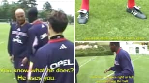 Incredible Training Ground Footage Shows France Players Discussing How To Stop 'R9' Ronaldo Before WC Final