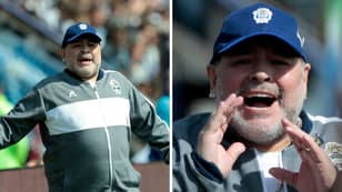 Diego Maradona Rejoins Gimnasia As Manager Just Two Days After Quitting 