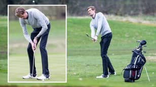 Peter Crouch's Retirement Means More Time On The Golf Course With Regular Sized Clubs