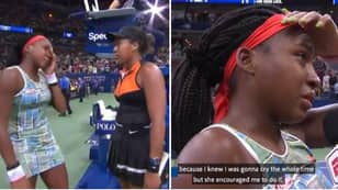 Naomi Osaka Invites Coco Gauff To Do Post Match Interview And Pays Respects To Her Team