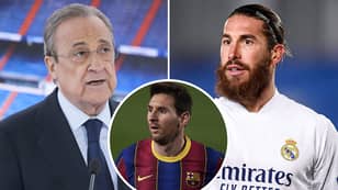 What Sergio Ramos Told Real Madrid President Florentino Perez In Meeting About Lionel Messi And PSG