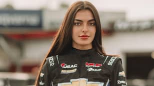 NASCAR’s First Arab American Female Driver Just Made Her Debut