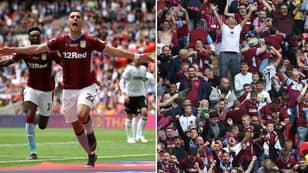 Aston Villa Beat Derby County In Championship Play-Off Final To Reach Premier League