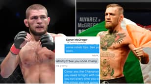 The Damning Private Message Khabib Sent To Conor McGregor Back In 2016 Resurfaces Online