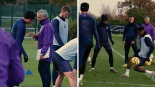 Jose Mourinho's First Training Session At Spurs Is A Fascinating Watch