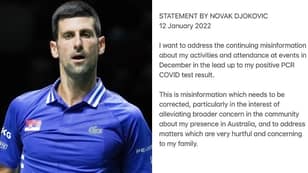 Novak Djokovic Breaks His Silence On 'Concerning' And 'Hurtful' Covid-19 Breaching Allegations
