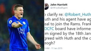 Football Agent Says Robert Huth Has Signed For Derby, He Brilliantly Replies 