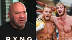 Dana White's Damning Response When Asked If He'd Work With Jake And Logan Paul 