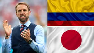 England Will Play Colombia Or Japan In The Last 16 Of The World Cup