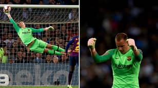 Barcelona's Post Match Poll Sums Up Marc-Andre Ter Stegen's Ridiculous Performance