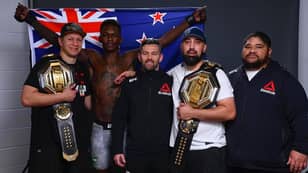 Israel Adesanya Gave His First-Class Seat To His Cornerman During The 15-Hour Flight Home From Abu Dhabi