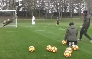 WATCH: AC Milan Goalkeeper Gianluigi Donnarumma Tears It Up In Training Drills