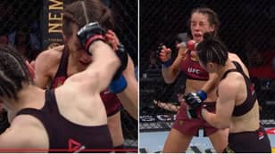 You Can See Joanna Jedrzejczyk's Hematoma Jiggle In New Super-Slow Motion Footage 