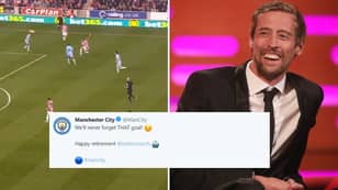 Manchester City Troll Peter Crouch After He Announced His Retirement
