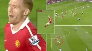 Paul Scholes Midfield Masterclass For Man United From 2010 Goes Viral