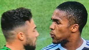 Douglas Costa Gets Sent Off For Spitting At Sassuolo Player In Vile Act