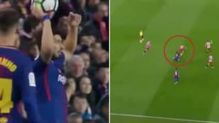 Luis Suarez Literally Spent Five Minutes Trying To Get A Yellow Card And Failed 