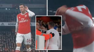 Granit Xhaka Tells Arsenal Fans To "F**k Off" As He's Substituted 