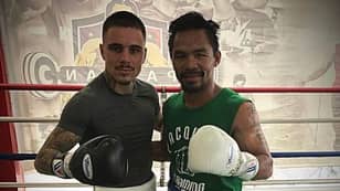 George Kambosos Jr Has Done 250 Rounds Of Sparring With Legendary Boxer Manny Pacquiao