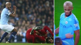 Fans Think They’ve Worked Out What Vincent Kompany Told Mohamed Salah After Challenge