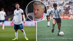 Gary Lineker Gives His Opinion On Lionel Messi VS Diego Maradona Debate