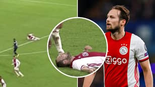 Daley Blind Collapses On The Pitch For A Second Time In Horrifying Footage