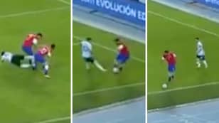 Guillermo Maripan Embarrasses Lionel Messi With His Own Skill In Chile Vs Argentina Game