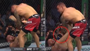 Damning Video Shows Conor McGregor Blatantly Cheating Against Dustin Poirier Right In Front Of Herb Dean