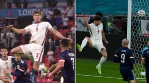 John Stones' Gravity-Defying Leap vs Scotland Has Left England Fans Stunned