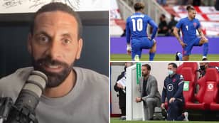 Man United Legend Rio Ferdinand Blasts 'Ignorant' England Fans For Booing Players Who Take The Knee
