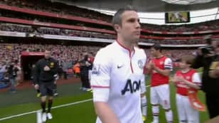 When Arsenal Had To Give Manchester United And Robin Van Persie A Guard Of Honour