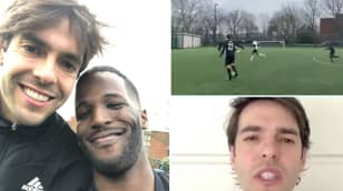 Kaka Has Promised To Cut The Ball Back To Hackney Footballer Who Went Viral