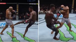 Yoel Romero's Leg Was An Absolute Mess After UFC 248 Fight With Israel Adesanya 