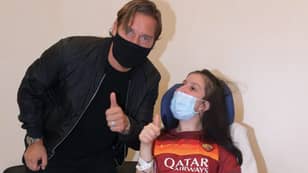 Francesco Totti Meets Roma Fan Who Came Out Of Coma After Video Message From Him
