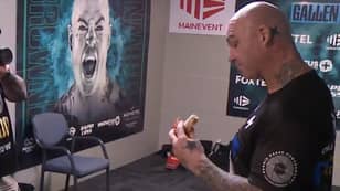 Lucas 'Big Daddy' Browne Rubbishes Claims He Was Eating A Sausage Roll Moments Before Paul Gallen Bout