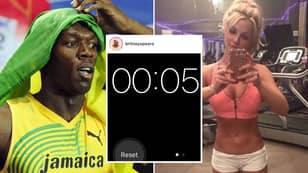 Britney Spears Claims She Has Broken Usain Bolt's 100-Metre Record By Four Seconds