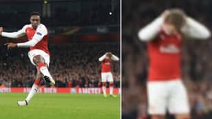 Nacho Monreal's Reaction When Danny Welbeck Steps Up To Take The Penalty Is Priceless 