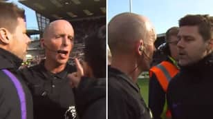 Mauricio Pochettino Looked Like He Wanted To Fight Mike Dean At The Final Whistle