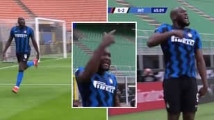 Romelu Lukaku Appears To Scream At Zlatan Ibrahimovic After Scoring In Milan Derby 