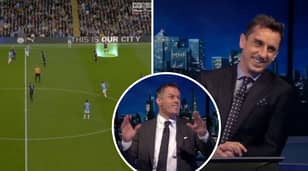 Gary Neville And Jamie Carragher Hilariously Analyse Each Other's Defending In Vincent Kompany’s Testimonial