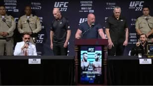 Dana White Hired Several Huge Security Guards For The UFC 272 Press Conference, He Wasn't Taking Any Chances