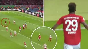Kingsley Coman Pulls Off The Most Ridiculous 'Fake Shot First Touch' Before Scoring 